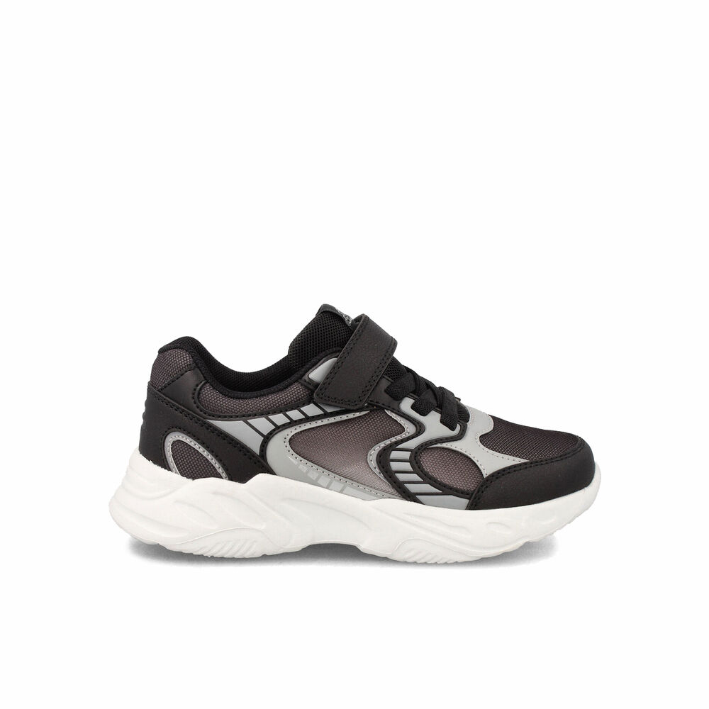 Zapatilla Niño Bubblegummers Derby Negro - Gris image number 0.0